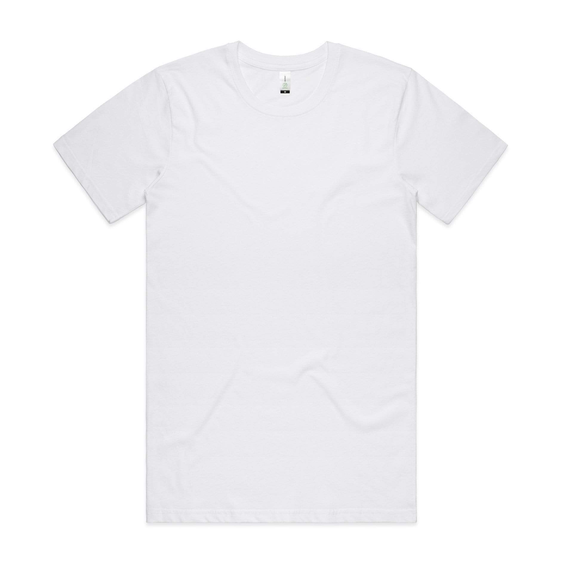 As Colour Casual Wear WHITE / XXS As Colour Men's organic tee 5005